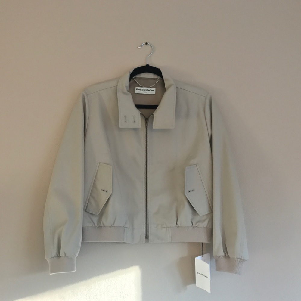 NWT Balenciaga Bomber Jacket FR 44